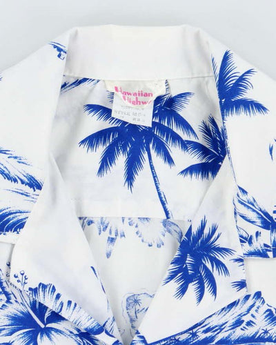 Vintage 80s Hawaiian Highway Hawaiian Shirt - M