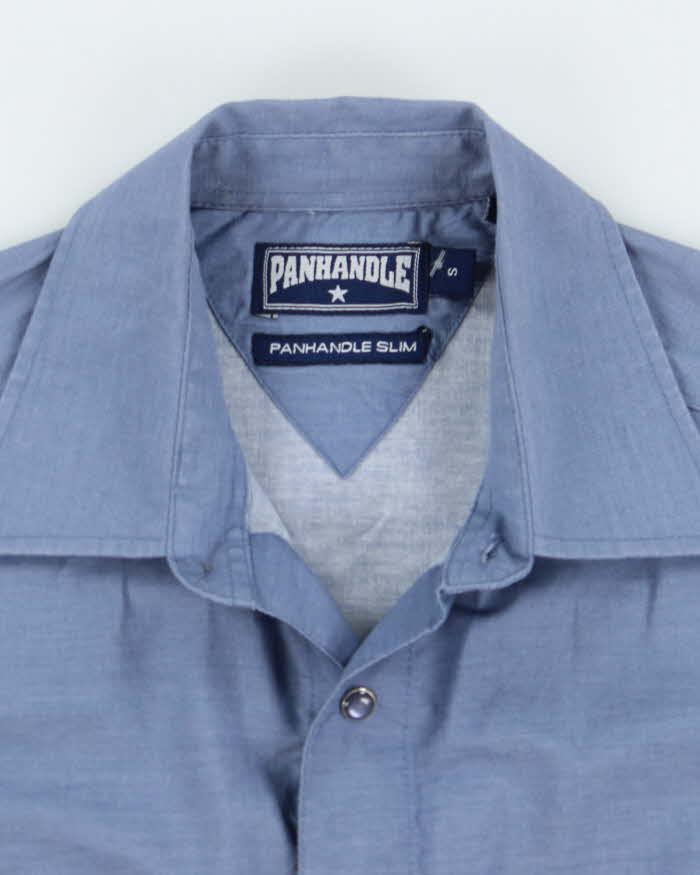 Panhandle Slim Blue Western Shirt - S