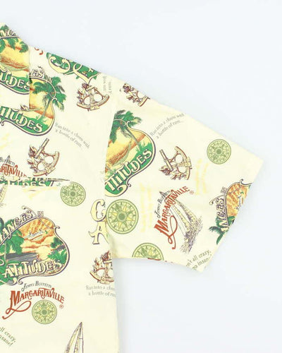Vintage Margaritaville Jimmy Buffet Oversized Hawaiian Shirt - M