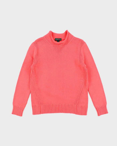 Vintage 2000's Women's J Crew Moc Neck Knit Jumper - S