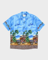 Vintage Ky's Motorbike Hawaiian Shirt - L