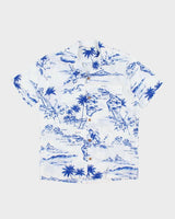 Vintage 80s Hawaiian Highway Hawaiian Shirt - M
