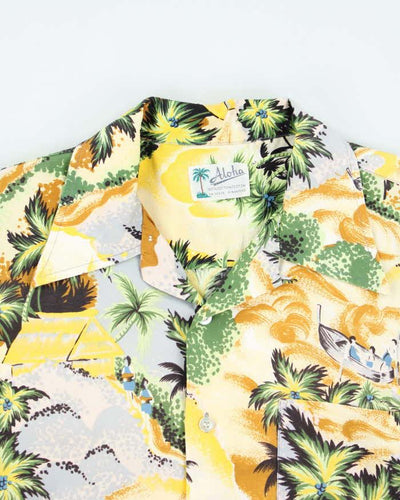 Vintage 70s Aloha Hawaiian Shirt - L
