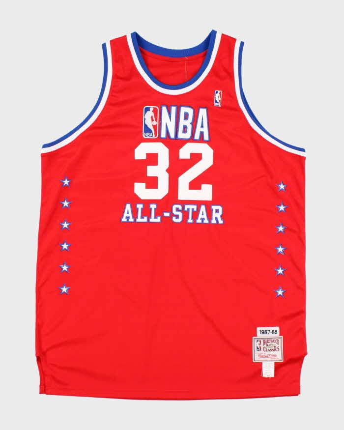 Vintage 80's All-Star Oversized Basketball Jersey - XL