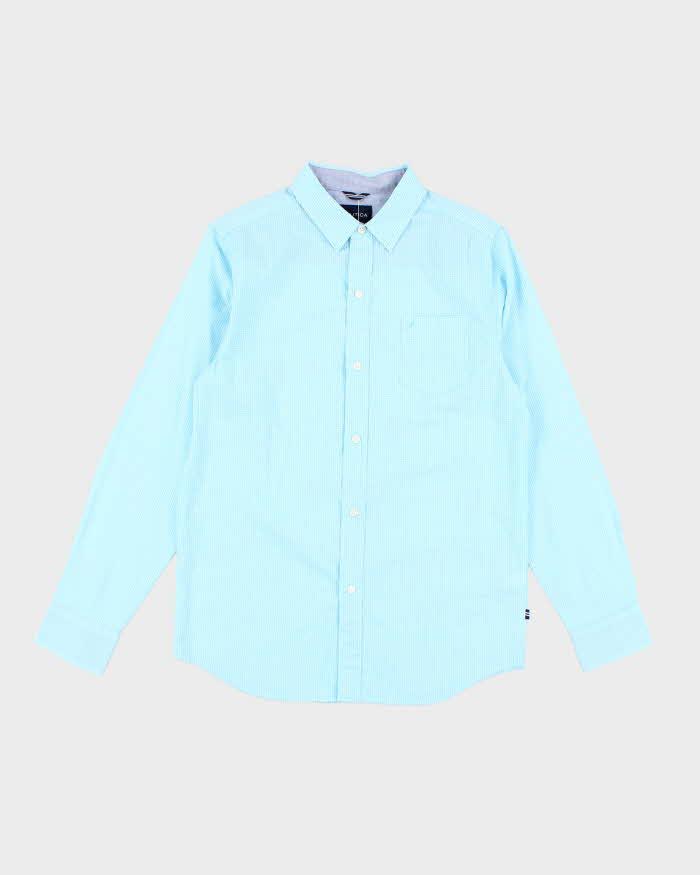 Vintage Nautica Checked Long Sleeve Shirt - XL