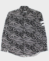 Les Benjamins Pattern Shacket - XL