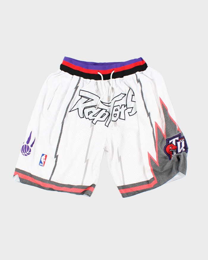 Vintage 90's Toronto Raptors NBA Basketball Shorts - L