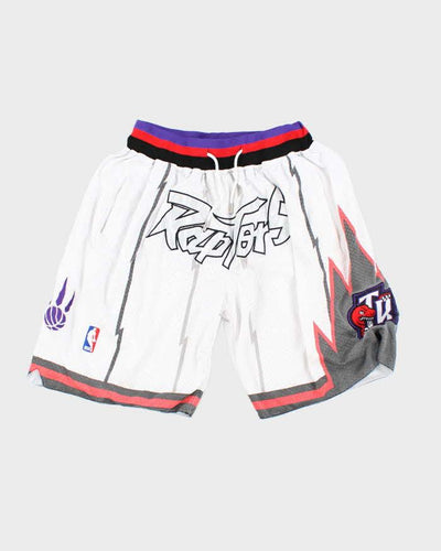 Vintage 90's Toronto Raptors NBA Basketball Shorts - L