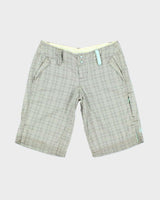 Vintage Y2k 00s Lululemon Checked Beach Shorts - S