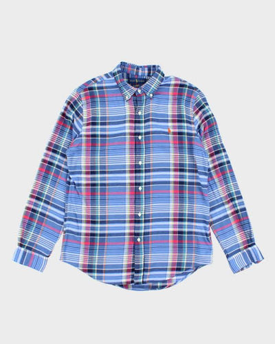 Vintage Ralph Lauren Checked Long Sleeve Shirt - L