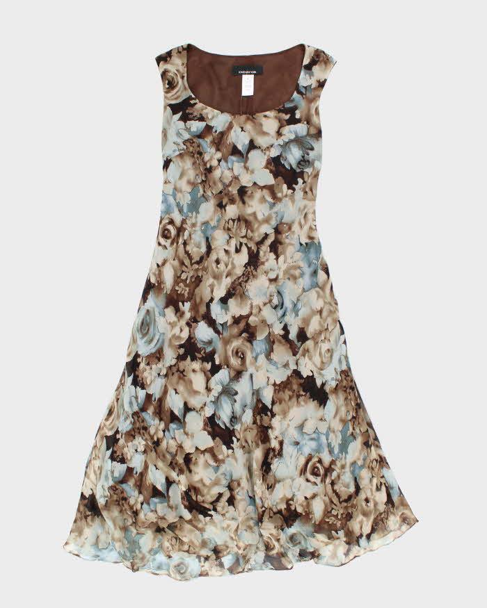 Vintage 90s Jones New York Silk Dress - S