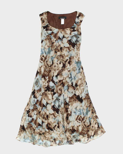 Vintage 90s Jones New York Silk Dress - S