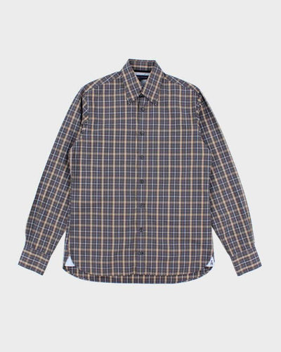 Vintage Tommy Hilfiger Checked Long Sleeve Oversized Shirt - S