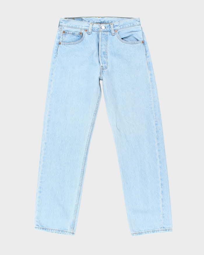 Vintage 90's Levi's 501 Light Wash Denim Jeans - W28 L29