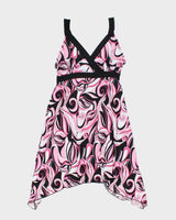 Vintage Y2k 00s Mariposa Pattern Dress - S