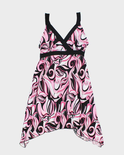 Vintage Y2k 00s Mariposa Pattern Dress - S