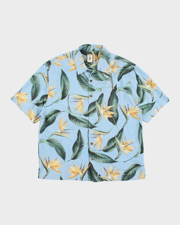 Vintage Jamaica Jaxx Silk Hawaiian Shirt - XXL