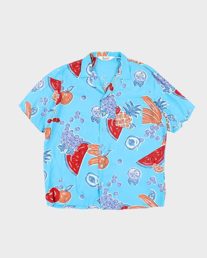 Vintage 80s Tropically Yours Hawaiian Shirt - M