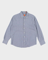 Vintage Hugo Boss Checked Long Sleeve Shirt - L