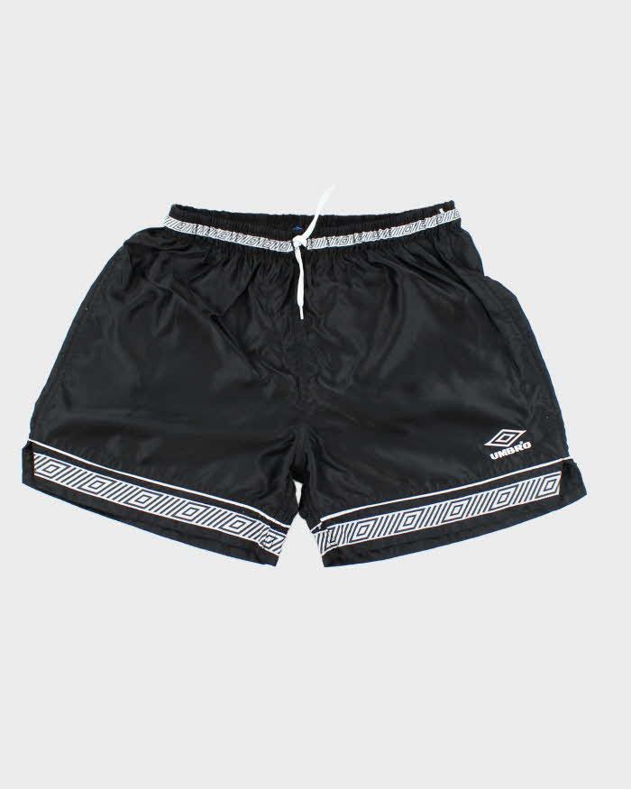 Vintage 90's Umbro Patterned Sports Shorts - M