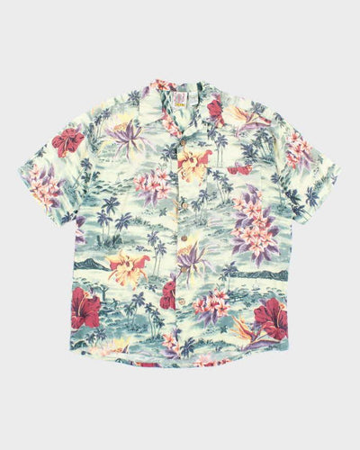 Vintage 90s Sub Culture Hawaiian Shirt - M