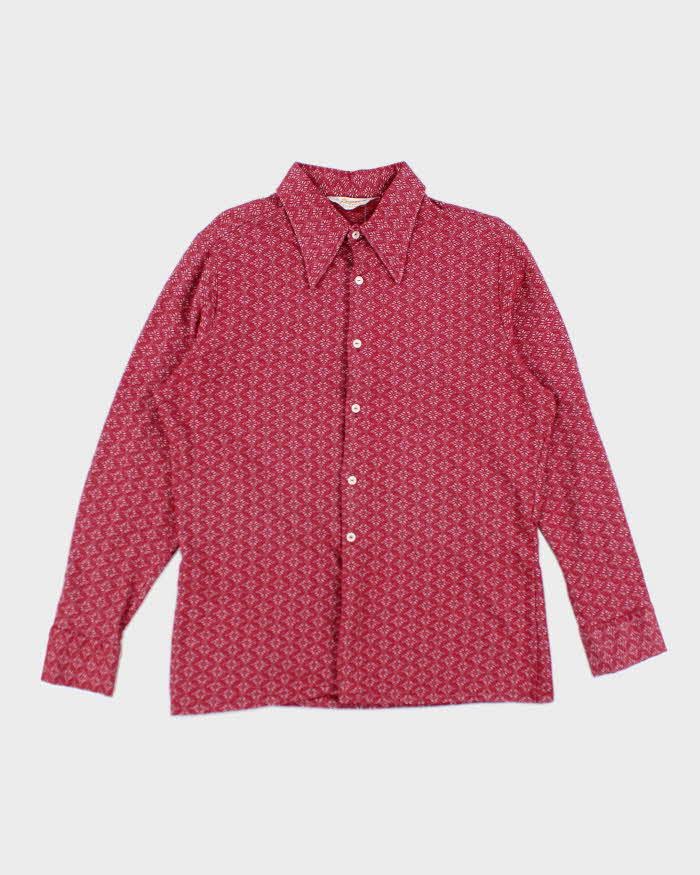 Vintage 70s Capri West Long Sleeve Shirt- XL