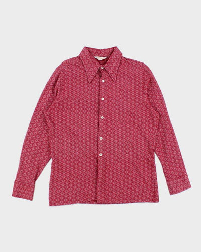 Vintage 70s Capri West Long Sleeve Shirt- XL