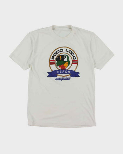 Vintage Single Stitch Poco Loco Beach Graphic T-Shirt - M