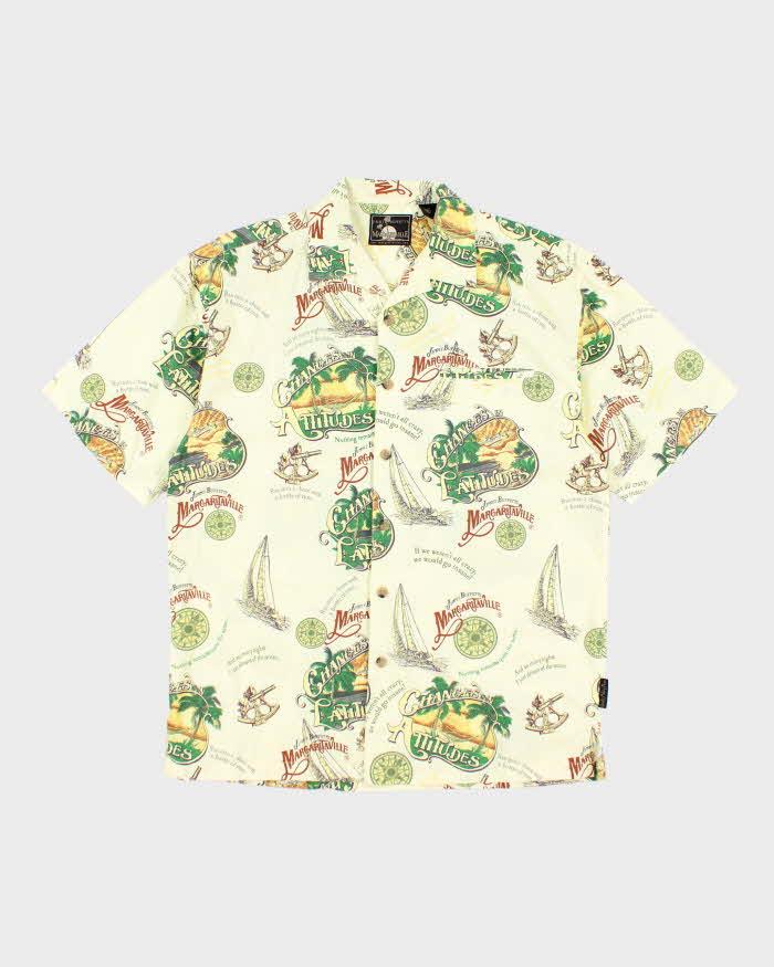 Vintage Margaritaville Jimmy Buffet Oversized Hawaiian Shirt - M