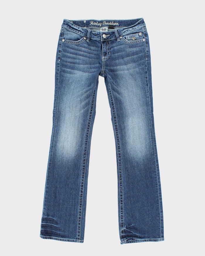 Vintage Y2k 00s Harley Davidson Flared Jeans - W32 L32