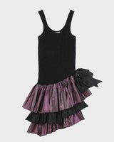 Vintage 80s Le Chateau Dress - XS