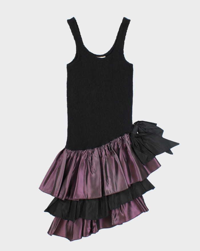 Vintage 80s Le Chateau Dress - XS