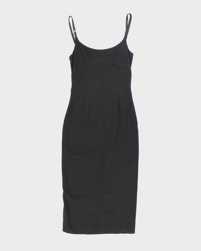 Vintage 90s Dolce &amp; Gabbana Black Dress - S