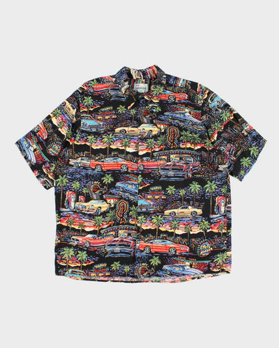 Vintage Reyn Sooner American Classics Camaro Hawaiian Shirt - XL