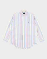 Vintage Ralph Lauren Stripe Long Sleeve Shirt - XXL