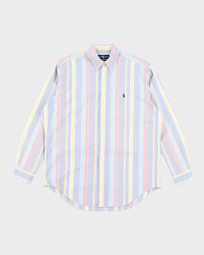 Vintage Ralph Lauren Stripe Long Sleeve Shirt - XXL