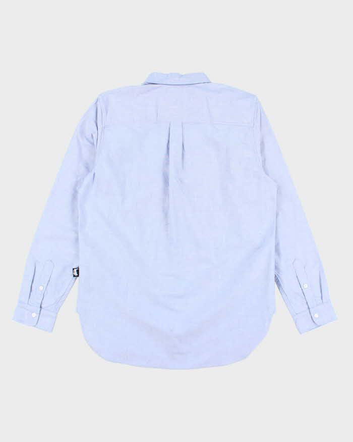 Stussy Deadstock Blue Long Sleeve Shirt - L