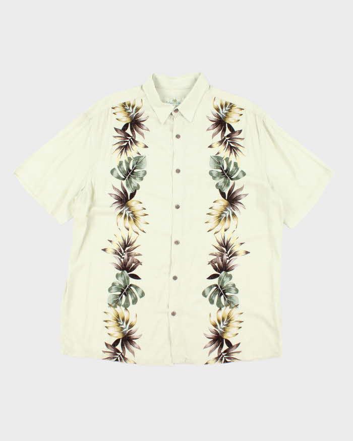 Vintage Island Shores Hawaiian Shirt - L