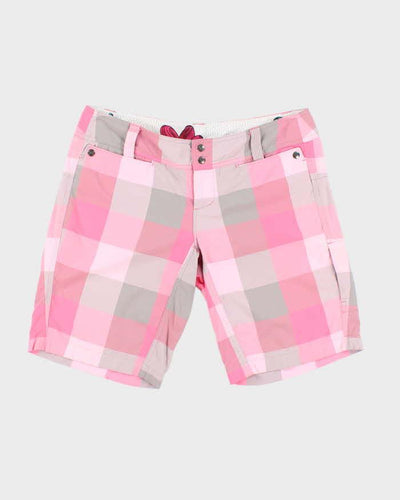 Vintage Y2k 00s Lululemon Checked Beach Shorts - M