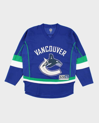 Vintage 2000's Vancouver Canucks NHL Oversized Hockey Jersey - M