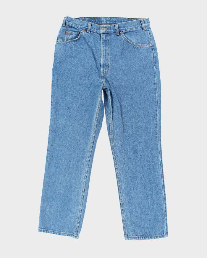 Vintage 80's Levi's Orange Tab Relaxed Fit Medium Wash Jeans - W32 L29