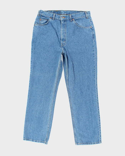 Vintage 80's Levi's Orange Tab Relaxed Fit Medium Wash Jeans - W32 L29