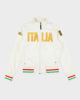 Vintage Y2K Kappa Italia Spell Out Track Jacket - L