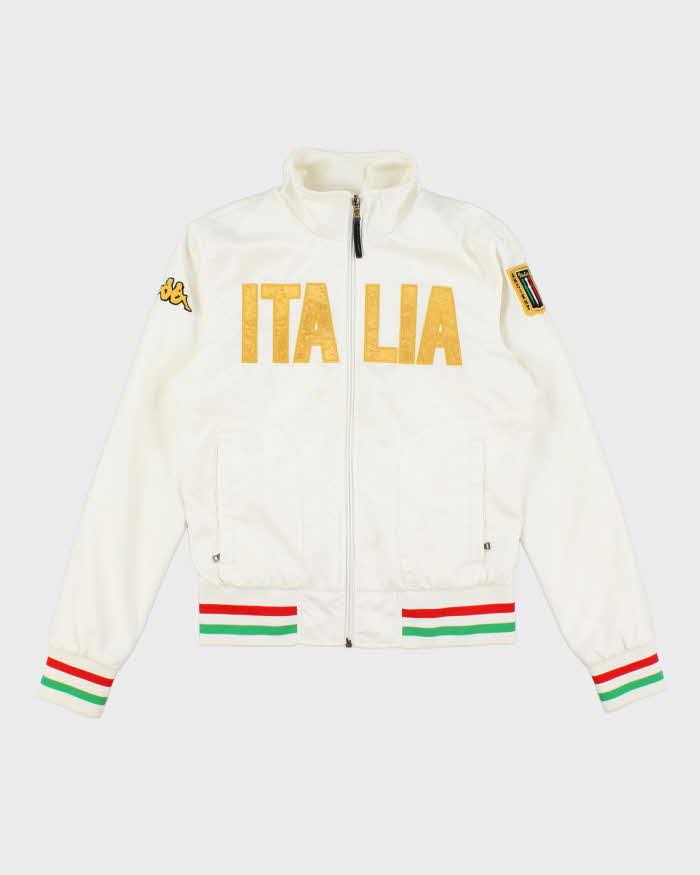 Vintage Y2K Kappa Italia Spell Out Track Jacket - L