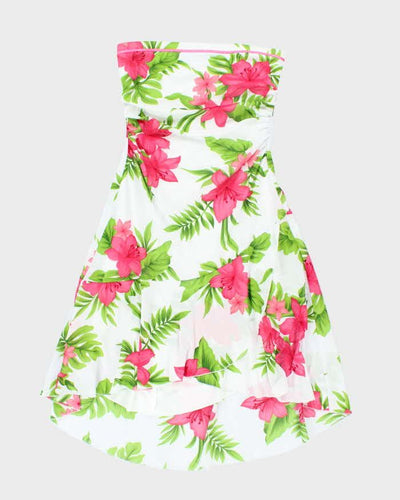 Vintage Y2k 00s Mariposa Floral Sleeveless Dress - M