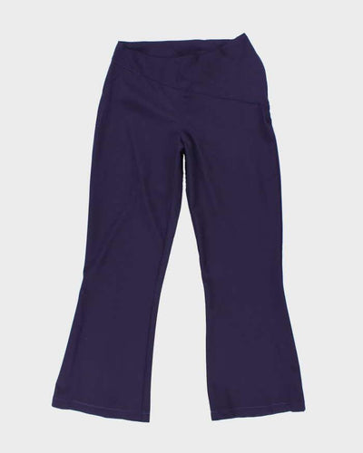 Vintage 90s Amazing Purple Stretchy Trousers - W28 L28