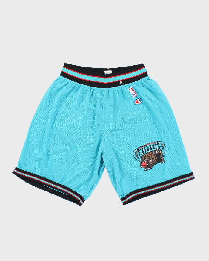 Vintage 90's Champion Vancouver Grizzlies NBA Basketball Shorts - L