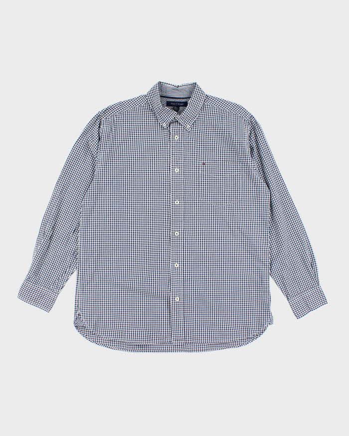 Vintage Tommy Hilfiger Checked Long Sleeve Shirt - L
