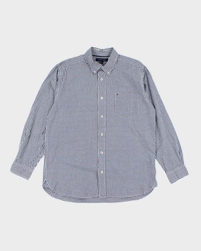 Vintage Tommy Hilfiger Checked Long Sleeve Shirt - L