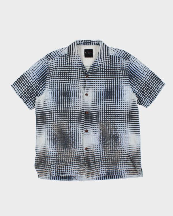 Vintage Tommy Bahama Silk Pattern Shirt - L
